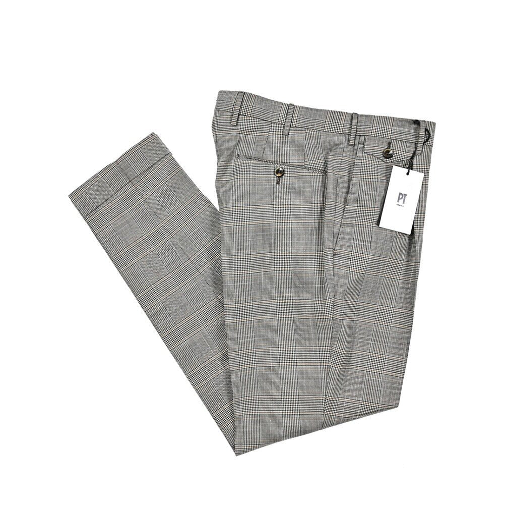 SALE｜PT TORINO "GENTLEMAN FIT" SUPER110's ヴァージンウール100% ワンタックスラックス｜423040 - 48｜GUARDAROBA MILANO OFFICIAL STORE