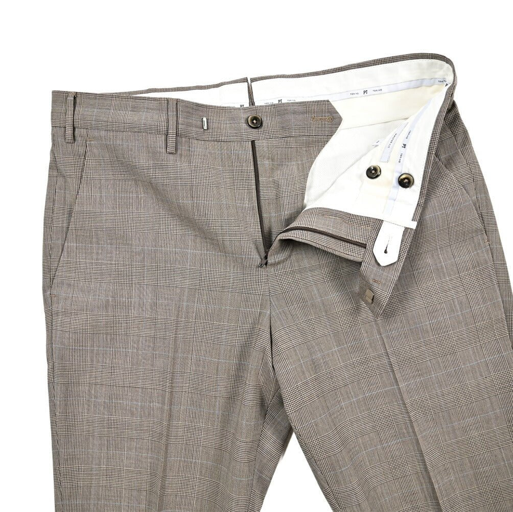 SALE｜PT TORINO "MASTER FIT" ストレッチウール ノータックスラックス｜423123 - 48｜GUARDAROBA MILANO OFFICIAL STORE