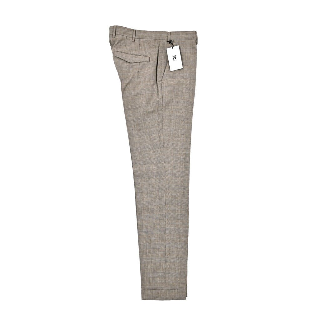 SALE｜PT TORINO "MASTER FIT" ストレッチウール ノータックスラックス｜423123 - 48｜GUARDAROBA MILANO OFFICIAL STORE