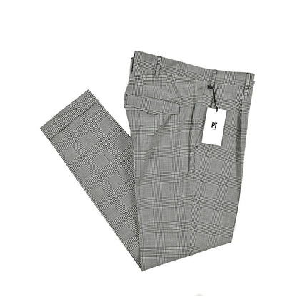 SALE｜PT TORINO "MASTER FIT" ストレッチウール ワンタックスラックス｜423130 - 48｜GUARDAROBA MILANO OFFICIAL STORE