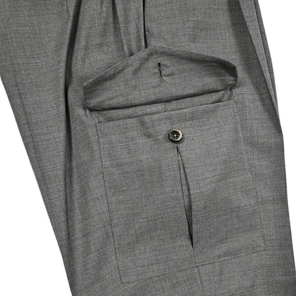 SALE｜PT TORINO "MASTER FIT" ストレッチウール イージーカーゴパンツ｜423359 - 46｜GUARDAROBA MILANO OFFICIAL STORE