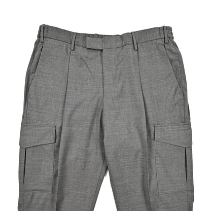 SALE｜PT TORINO "MASTER FIT" ストレッチウール イージーカーゴパンツ｜423359 - 46｜GUARDAROBA MILANO OFFICIAL STORE