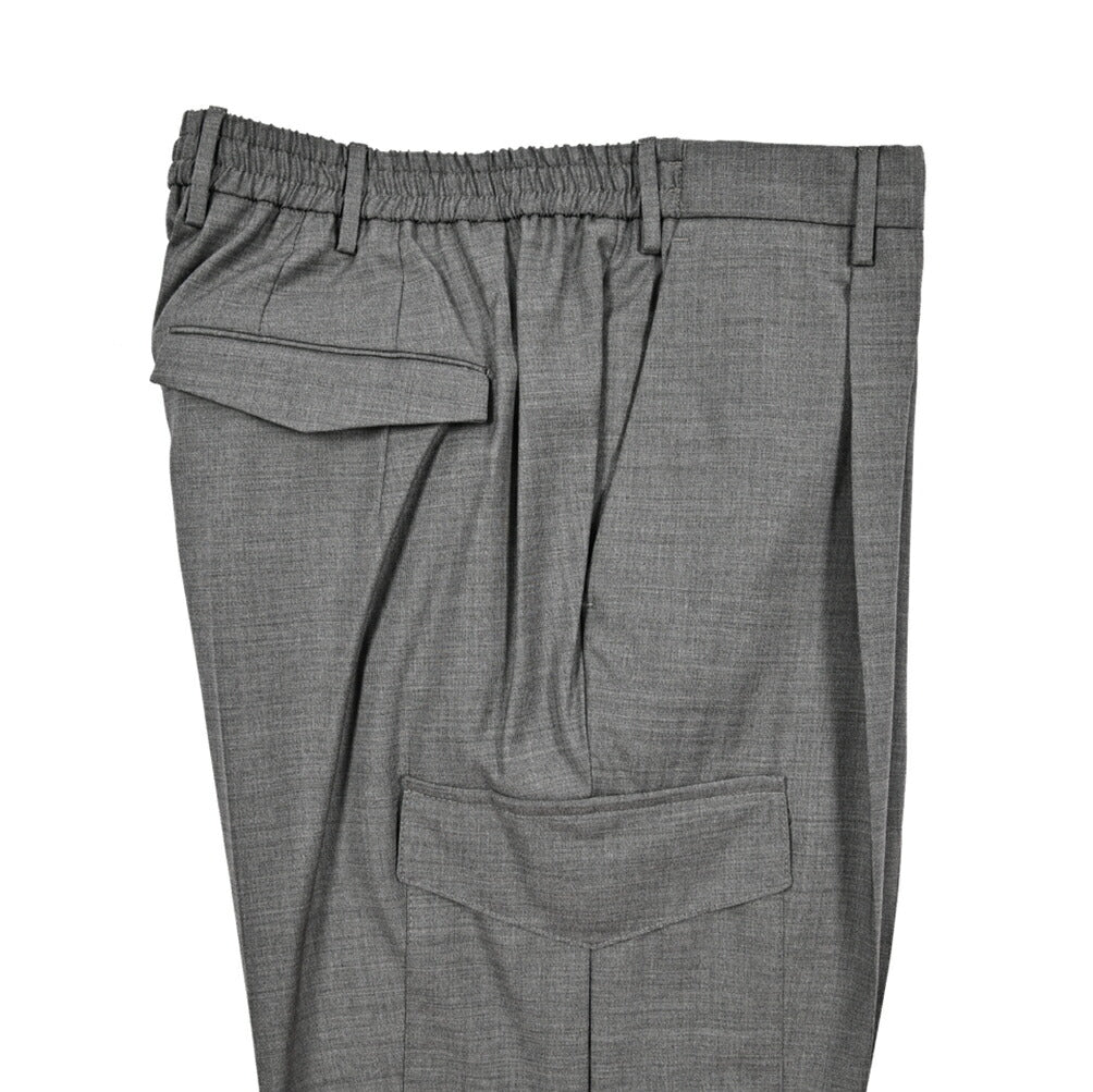 SALE｜PT TORINO "MASTER FIT" ストレッチウール イージーカーゴパンツ｜423359 - 46｜GUARDAROBA MILANO OFFICIAL STORE