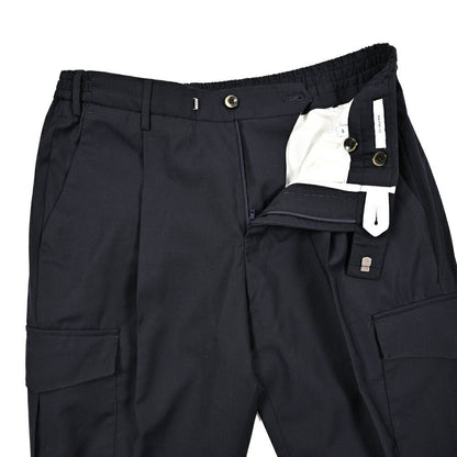 SALE｜PT TORINO "MASTER FIT" ストレッチウール イージーカーゴパンツ｜423368 - 46｜GUARDAROBA MILANO OFFICIAL STORE