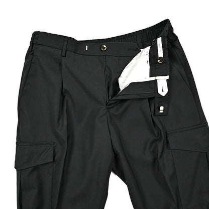 SALE｜PT TORINO "MASTER FIT" ストレッチウール テーパードカーゴパンツ｜423379 - 48｜GUARDAROBA MILANO OFFICIAL STORE
