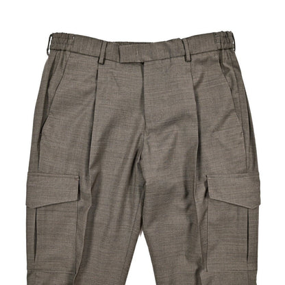 SALE｜PT TORINO "MASTER FIT" ストレッチウール イージーカーゴパンツ｜423393 - 46｜GUARDAROBA MILANO OFFICIAL STORE