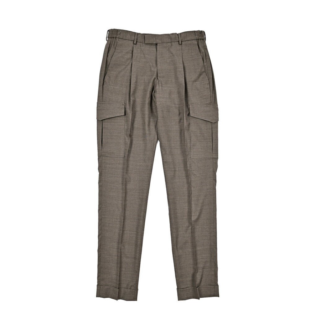 SALE｜PT TORINO "MASTER FIT" ストレッチウール イージーカーゴパンツ｜423393 - 46｜GUARDAROBA MILANO OFFICIAL STORE