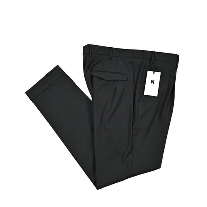 SALE｜PT TORINO "MASTER FIT" ストレッチウール ワンタックスラックス｜423397 - 54｜GUARDAROBA MILANO OFFICIAL STORE