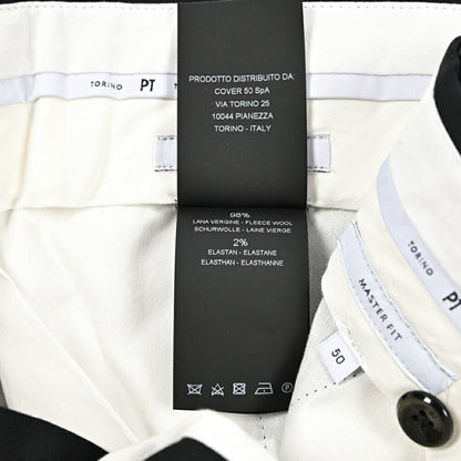 SALE｜PT TORINO "MASTER FIT" ストレッチウール ワンタックスラックス｜423397 - 54｜GUARDAROBA MILANO OFFICIAL STORE