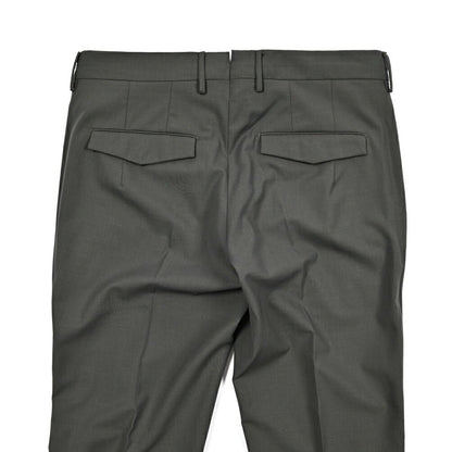 SALE｜PT TORINO "MASTER FIT" ストレッチウール ノータックテーパードスラックス｜423754 - 46｜GUARDAROBA MILANO OFFICIAL STORE