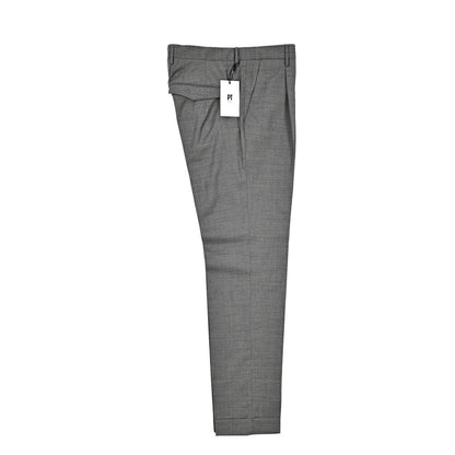 SALE｜PT TORINO "MASTER FIT" ストレッチウール ワンタックテーパードスラックス｜423773｜GUARDAROBA MILANO OFFICIAL STORE