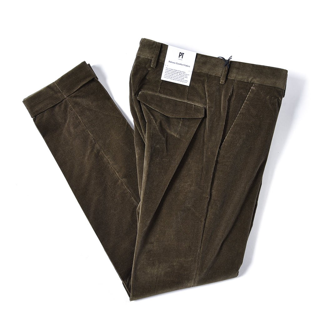 SALE｜PT TORINO MASTER FIT ストレッチコットンコーデュロイ ノータックスラックス / PT01｜GUARDAROBA MILANO OFFICIAL STORE