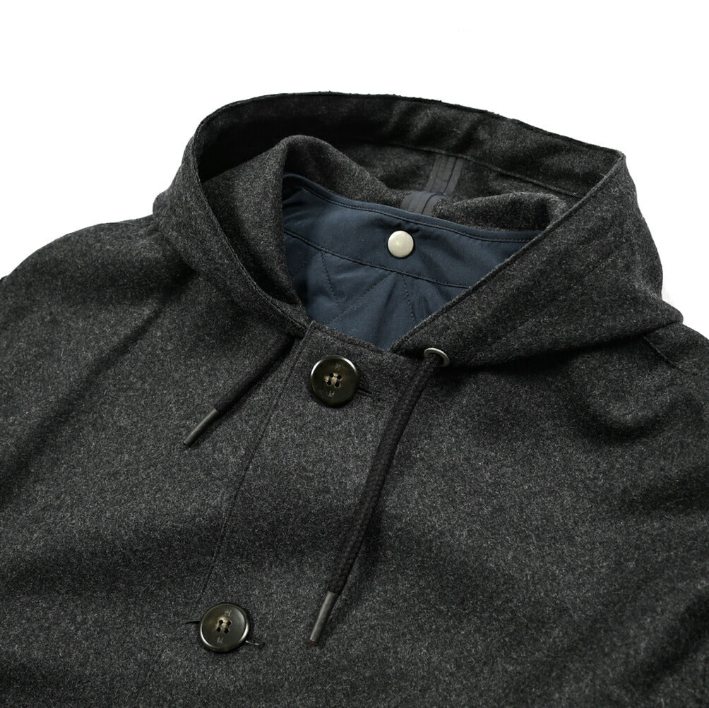 SALE｜PT TORINO ヴァージンウール 着脱可能ライナー付きフーデッドコート / PT01｜411364 - A - 48｜GUARDAROBA MILANO OFFICIAL STORE