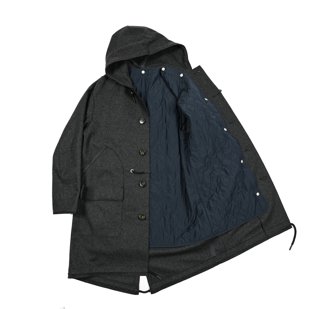 SALE｜PT TORINO ヴァージンウール 着脱可能ライナー付きフーデッドコート / PT01｜411364 - A - 48｜GUARDAROBA MILANO OFFICIAL STORE