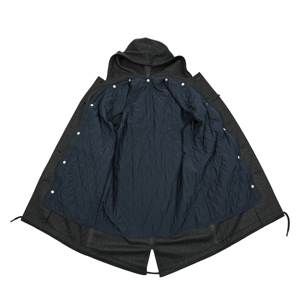 SALE｜PT TORINO ヴァージンウール 着脱可能ライナー付きフーデッドコート / PT01｜411364 - A - 48｜GUARDAROBA MILANO OFFICIAL STORE