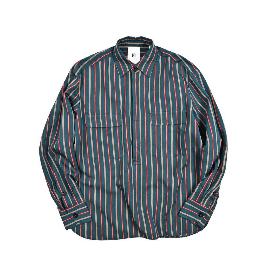 SALE｜PT TORINO ビスコースナイロン プルオーバーシャツ / PT01｜412864｜GUARDAROBA MILANO OFFICIAL STORE