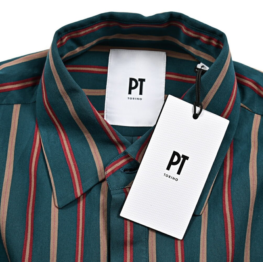 SALE｜PT TORINO ビスコースナイロン プルオーバーシャツ / PT01｜412864｜GUARDAROBA MILANO OFFICIAL STORE