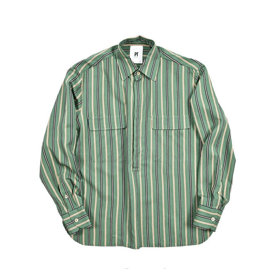 SALE｜PT TORINO ビスコースナイロン プルオーバーシャツ / PT01｜412865 - 40｜GUARDAROBA MILANO OFFICIAL STORE