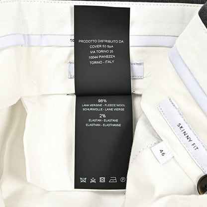 SALE｜PT TORINO "SKINNY FIT" ストレッチウール ノータックスラックス｜423509 - 46｜GUARDAROBA MILANO OFFICIAL STORE