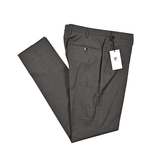 SALE｜PT TORINO "SKINNY FIT" ストレッチウール ノータックスキニースラックス｜423738 - 50｜GUARDAROBA MILANO OFFICIAL STORE