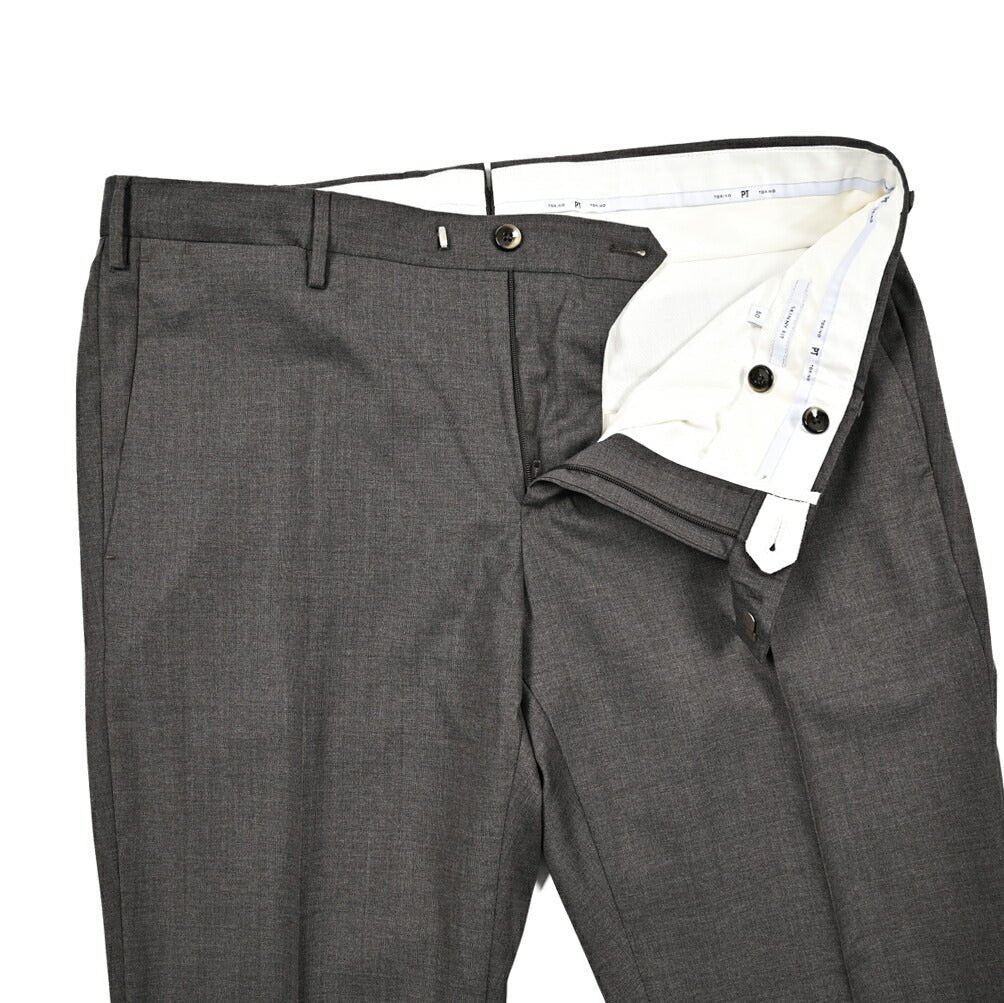 SALE｜PT TORINO "SKINNY FIT" ストレッチウール ノータックスキニースラックス｜423738 - 50｜GUARDAROBA MILANO OFFICIAL STORE