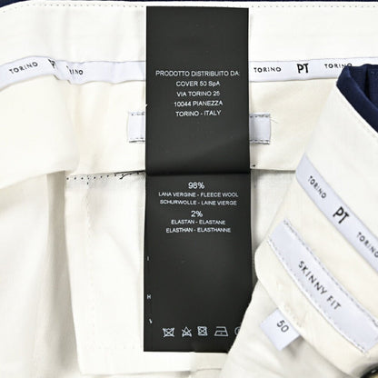 SALE｜PT TORINO "SKINNY FIT" ストレッチウール スキニースラックス｜423811 - 48｜GUARDAROBA MILANO OFFICIAL STORE