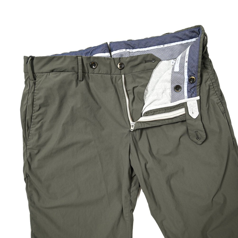 SALE｜PT TORINO SLIM FIT 高機能ストレッチナイロン ノータックパンツ｜408013 - D - 52｜GUARDAROBA MILANO OFFICIAL STORE