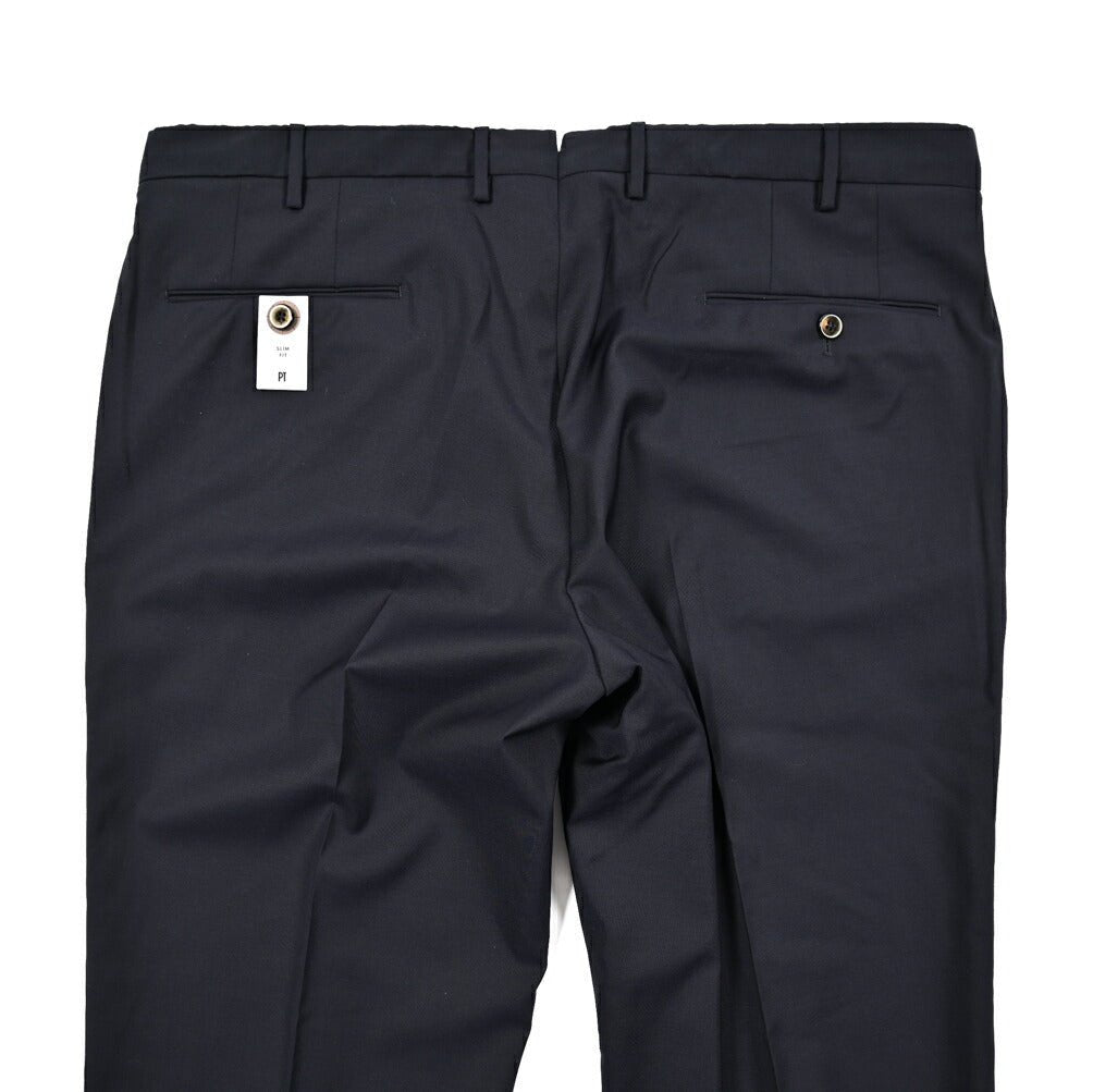 SALE｜PT TORINO "SLIM FIT" ストレッチウールノータックスラックス｜423330 - 54｜GUARDAROBA MILANO OFFICIAL STORE