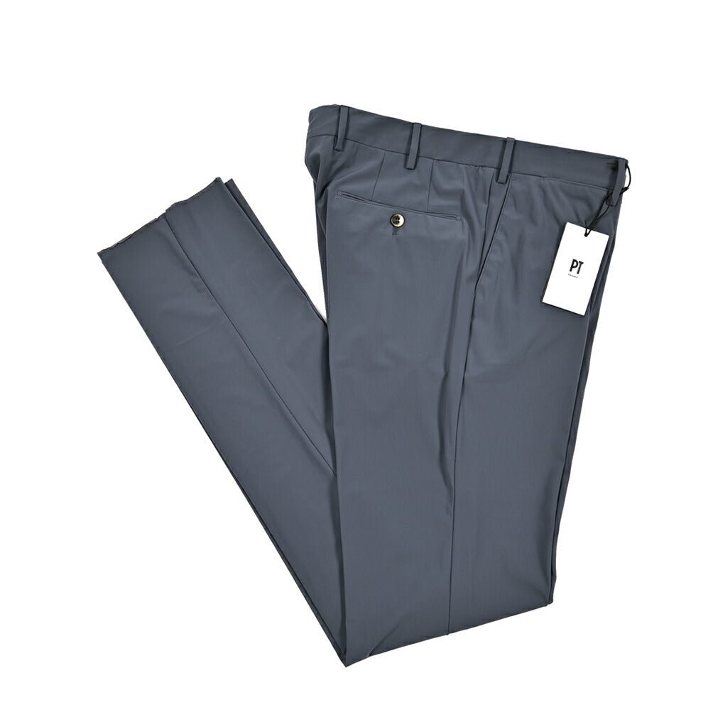 SALE｜PT TORINO "SLIM FIT" 高機能ストレッチナイロン ノータックスラックス｜423336 - 50｜GUARDAROBA MILANO OFFICIAL STORE