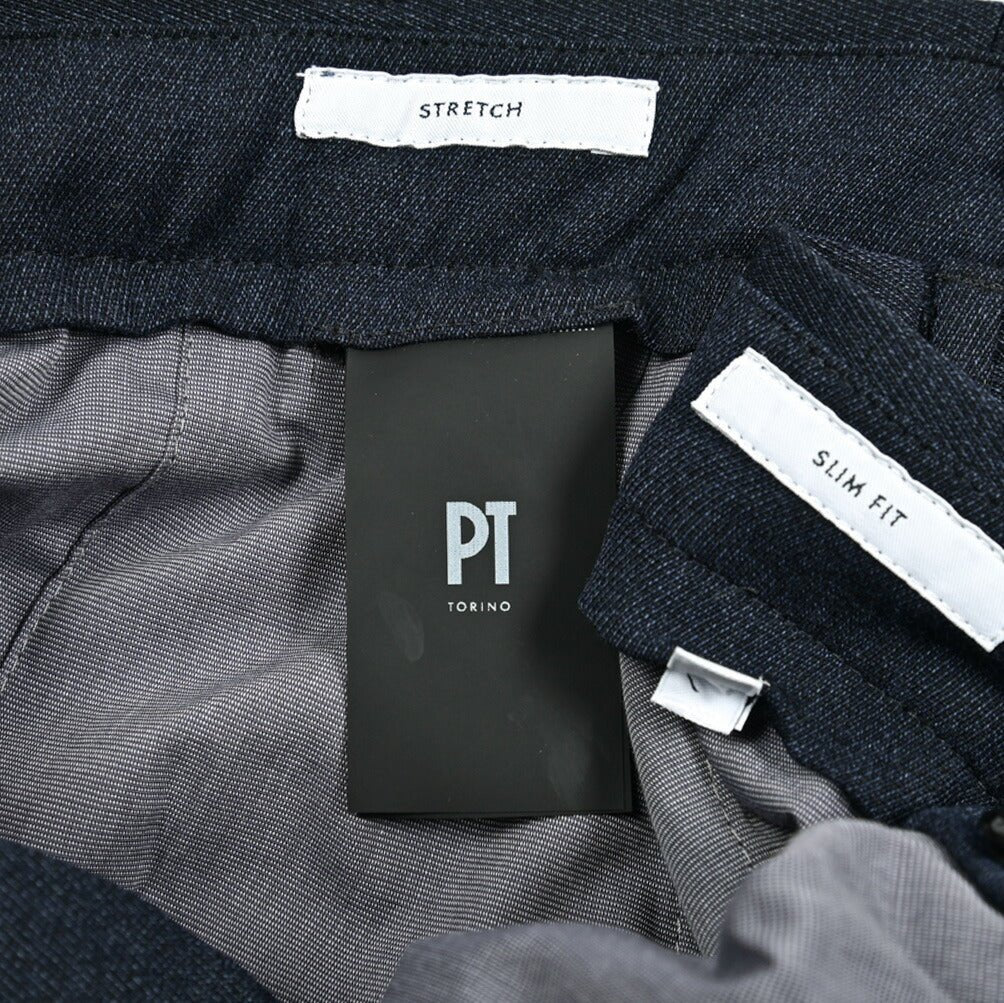 SALE｜PT TORINO SLIM FIT ストレッチウール ドローコードノータックスラックス / PT01｜GUARDAROBA MILANO OFFICIAL STORE