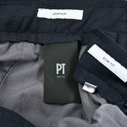 SALE｜PT TORINO SLIM FIT ストレッチウール ドローコードノータックスラックス / PT01｜GUARDAROBA MILANO OFFICIAL STORE