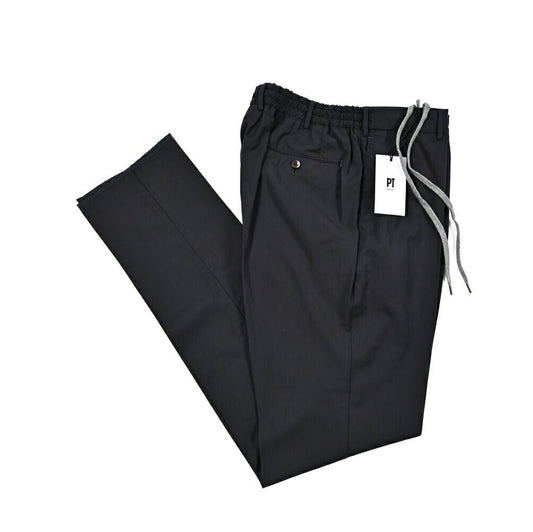 SALE｜PT TORINO "SLIM FIT" SUPER 110's ヴァージンウール100% イージースラックス(製品染め)｜423183 - 46｜GUARDAROBA MILANO OFFICIAL STORE