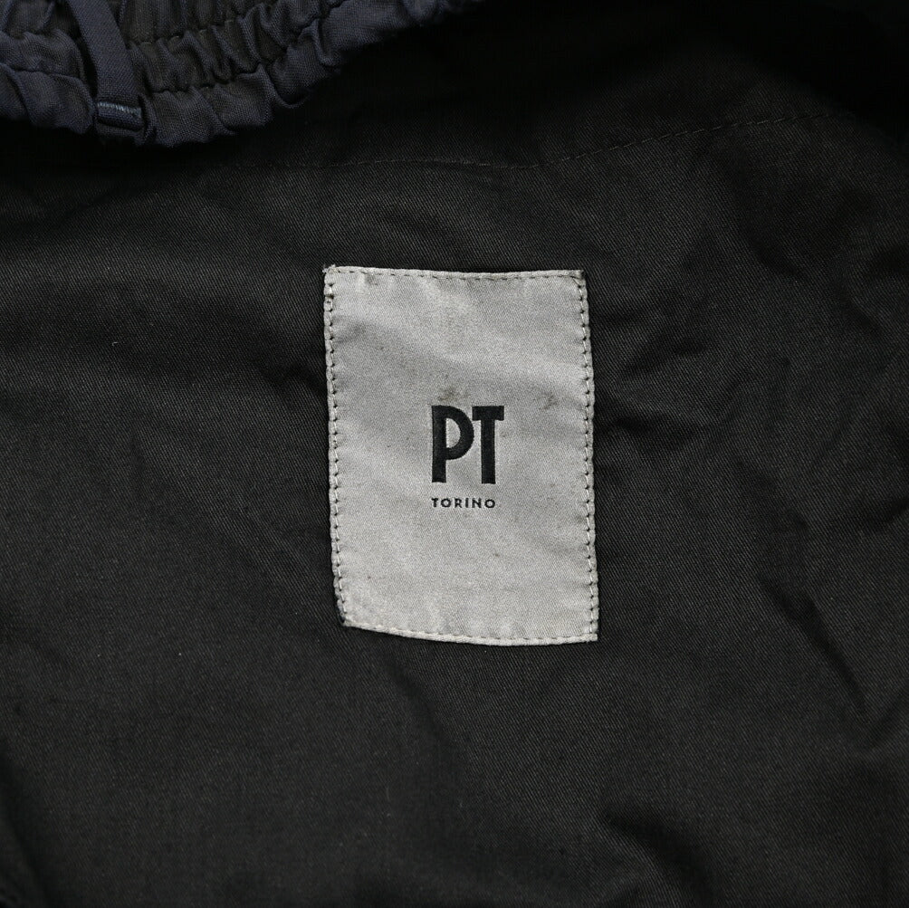 SALE｜PT TORINO "SLIM FIT" SUPER 110'S ヴァージンウール100% ドローコード付きイージースラックス (製品染め)｜423969｜GUARDAROBA MILANO OFFICIAL STORE