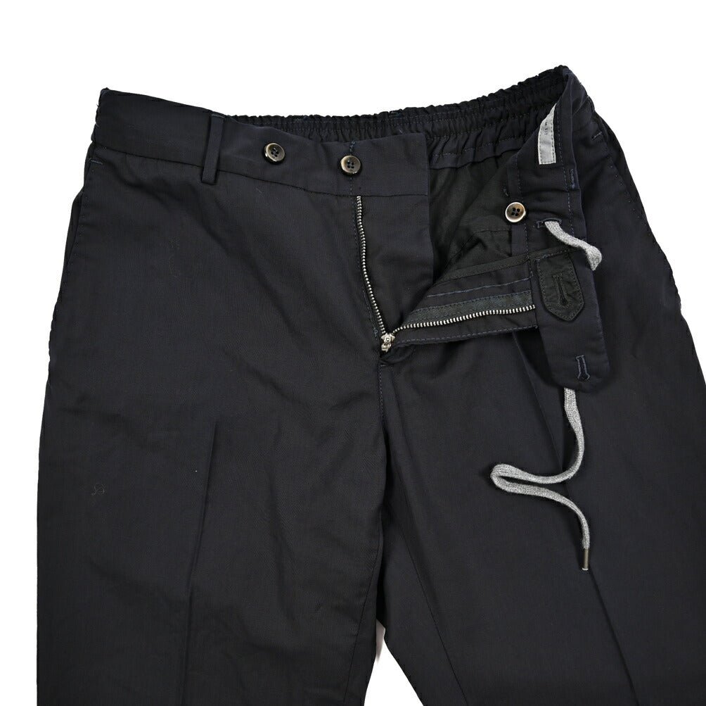 SALE｜PT TORINO "SLIM FIT" SUPER 110'S ヴァージンウール100% ドローコード付きイージースラックス (製品染め)｜423969｜GUARDAROBA MILANO OFFICIAL STORE
