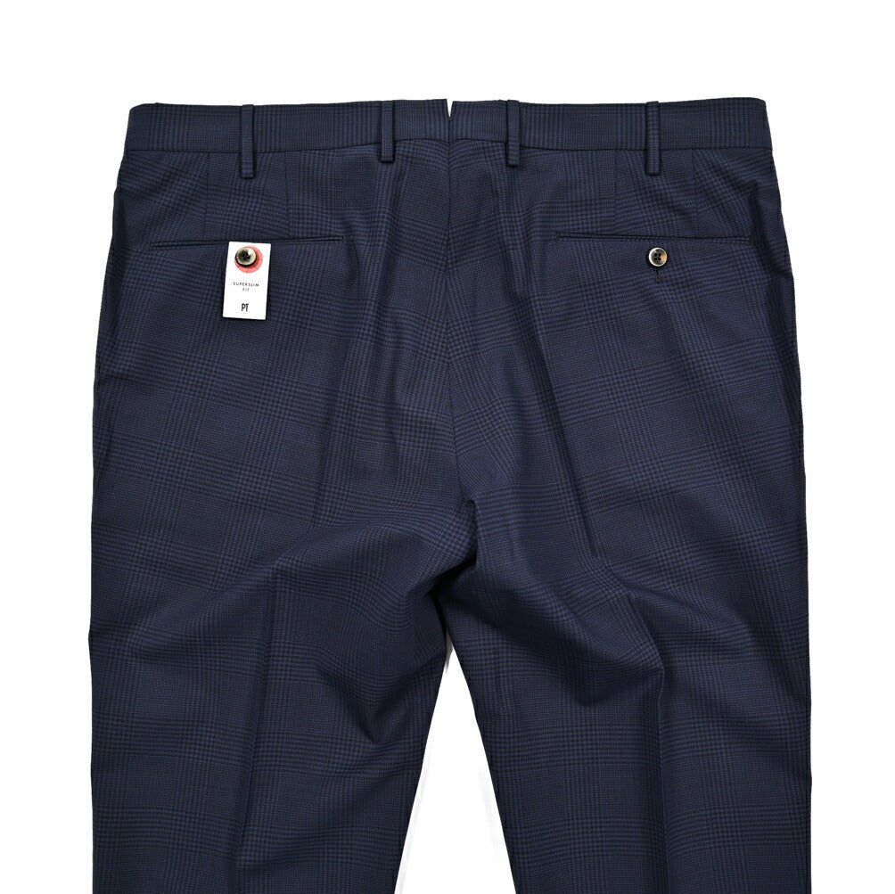 SALE｜PT TORINO "SUPERSLIM FIT" ストレッチウール ノータックスラックス｜423339 - 52｜GUARDAROBA MILANO OFFICIAL STORE