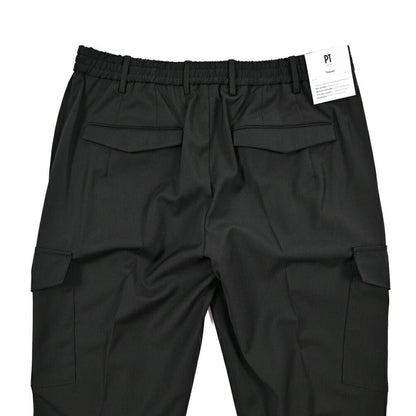 SALE｜PT TORINO Travel "MASTER FIT" 高機能ストレッチウール イージーカーゴパンツ (TECHNO WASHABLE WOOL)｜423386 - 48｜GUARDAROBA MILANO OFFICIAL STORE
