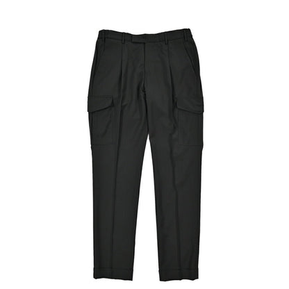 SALE｜PT TORINO Travel "MASTER FIT" 高機能ストレッチウール イージーカーゴパンツ (TECHNO WASHABLE WOOL)｜423386 - 48｜GUARDAROBA MILANO OFFICIAL STORE