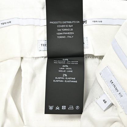 SALE｜PT TORINO Travel "SKINNY FIT" 高機能ストレッチウール ノータックスキニーパンツ 8TECHNO WASHABLE WOOL)｜424006 - 46｜GUARDAROBA MILANO OFFICIAL STORE