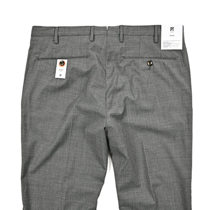 SALE｜PT TORINO Travel "SKINNY FIT" 高機能ストレッチウール ノータックスキニースラックス (TECHNO WASHABLE WOOL)｜423719 - 50｜GUARDAROBA MILANO OFFICIAL STORE