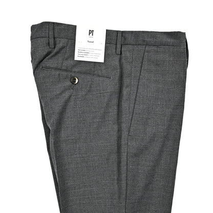 SALE｜PT TORINO Travel "SKINNY FIT" 高機能ストレッチウール ノータックスキニースラックス (TECHNO WASHBLE WOOL)｜423488｜GUARDAROBA MILANO OFFICIAL STORE