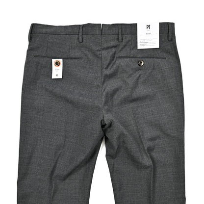 SALE｜PT TORINO Travel "SKINNY FIT" 高機能ストレッチウール ノータックスキニースラックス (TECHNO WASHBLE WOOL)｜423488｜GUARDAROBA MILANO OFFICIAL STORE