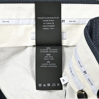 SALE｜PT TORINO Travel "SLIM FIT" ストレッチウール 5ポケットパンツ｜423095 - 48｜GUARDAROBA MILANO OFFICIAL STORE