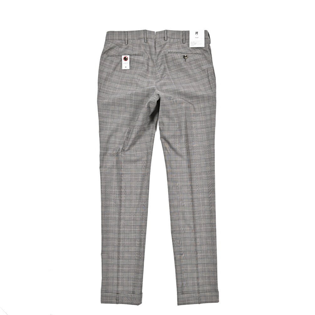 SALE｜PT TORINO Travel "SUPERSLIM FIT" ストレッチウール ワンタックスラックス｜423034 - 48｜GUARDAROBA MILANO OFFICIAL STORE