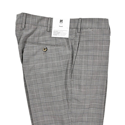 SALE｜PT TORINO Travel "SUPERSLIM FIT" ストレッチウール ノータックスラックス｜423046 - 48｜GUARDAROBA MILANO OFFICIAL STORE