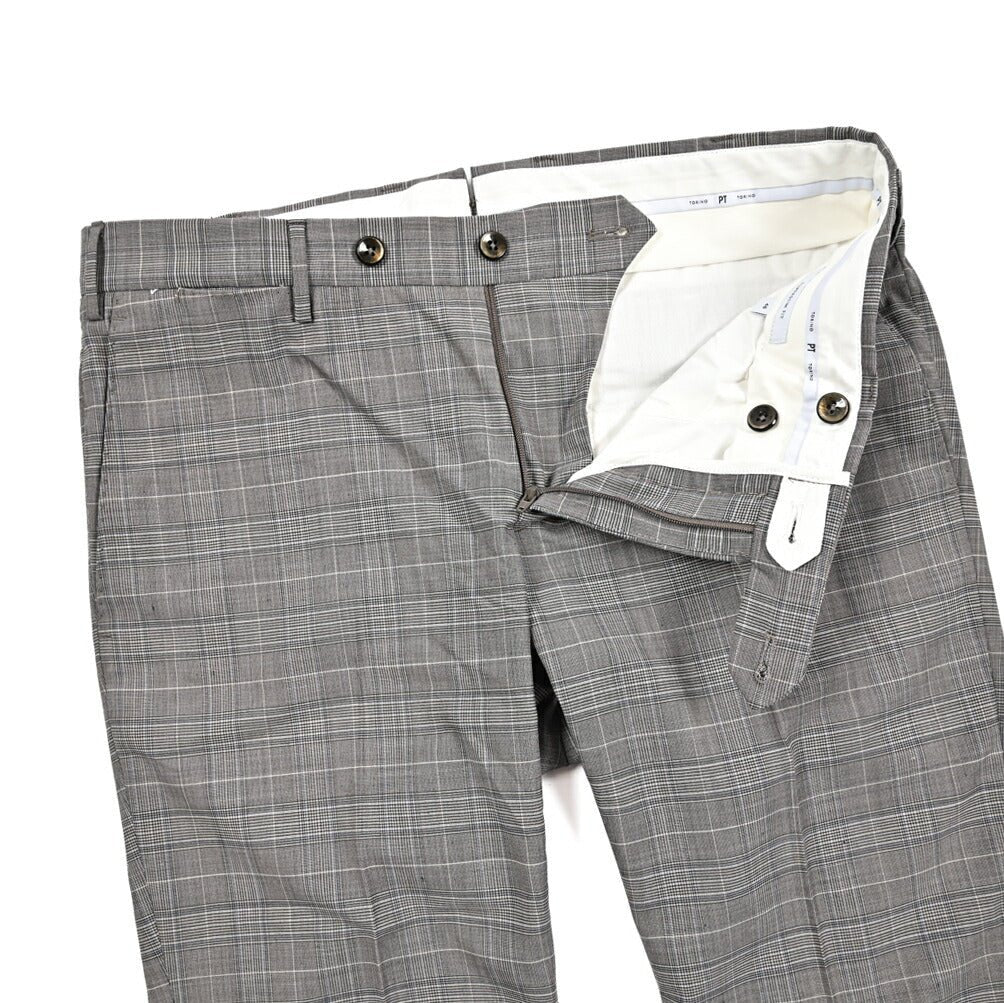 SALE｜PT TORINO Travel "SUPERSLIM FIT" ストレッチウール ノータックスラックス｜423046 - 48｜GUARDAROBA MILANO OFFICIAL STORE