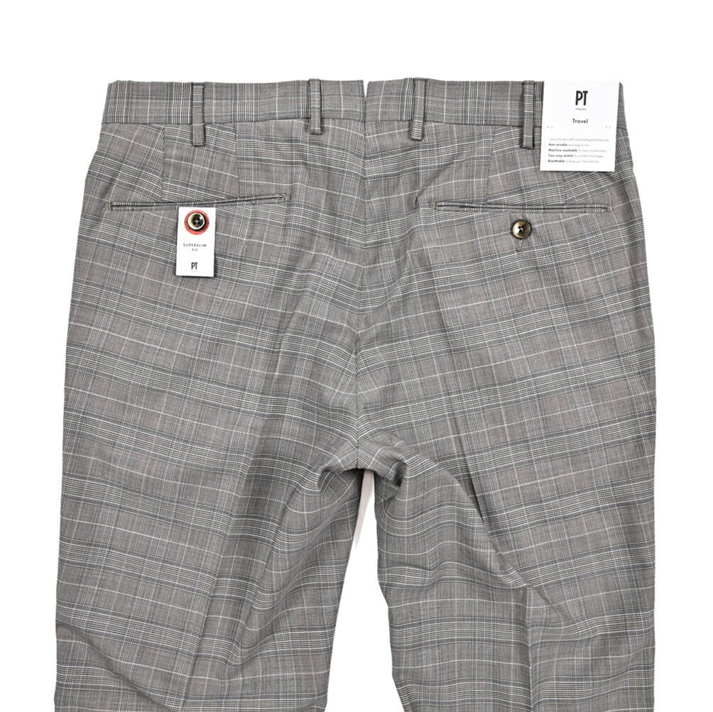 SALE｜PT TORINO Travel "SUPERSLIM FIT" ストレッチウール ノータックスラックス｜423046 - 48｜GUARDAROBA MILANO OFFICIAL STORE