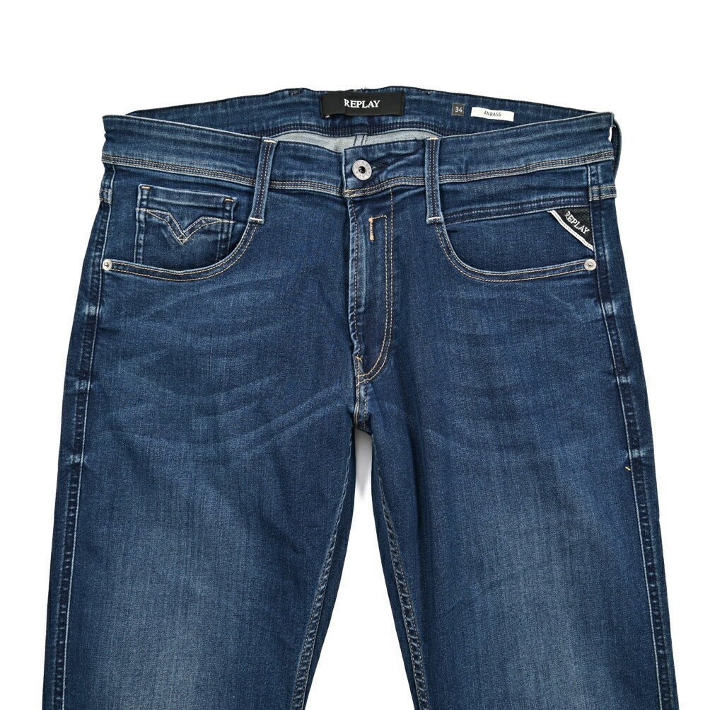 SALE｜REPLAY ANBASS ストレッチデニム スリムフィットジーンズ / M914｜429226-W34-L32｜GUARDAROBA MILANO OFFICIAL STORE