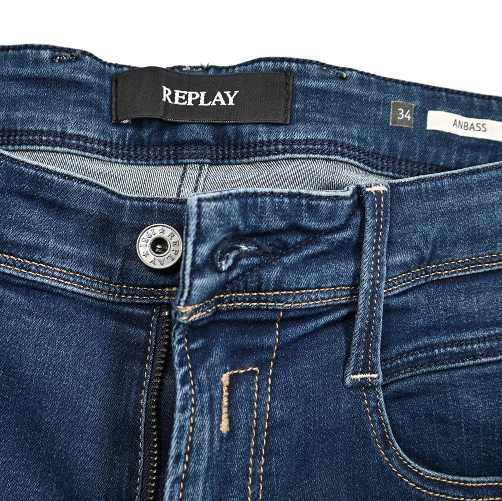 SALE｜REPLAY ANBASS ストレッチデニム スリムフィットジーンズ / M914｜429226-W34-L32｜GUARDAROBA MILANO OFFICIAL STORE