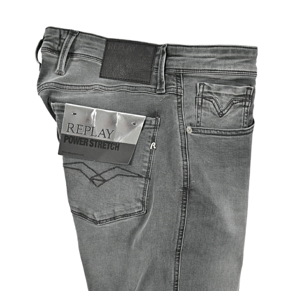 SALE｜REPLAY ANBASS ストレッチデニム スリムフィットジーンズ / M914｜429236-W31-L32｜GUARDAROBA MILANO OFFICIAL STORE