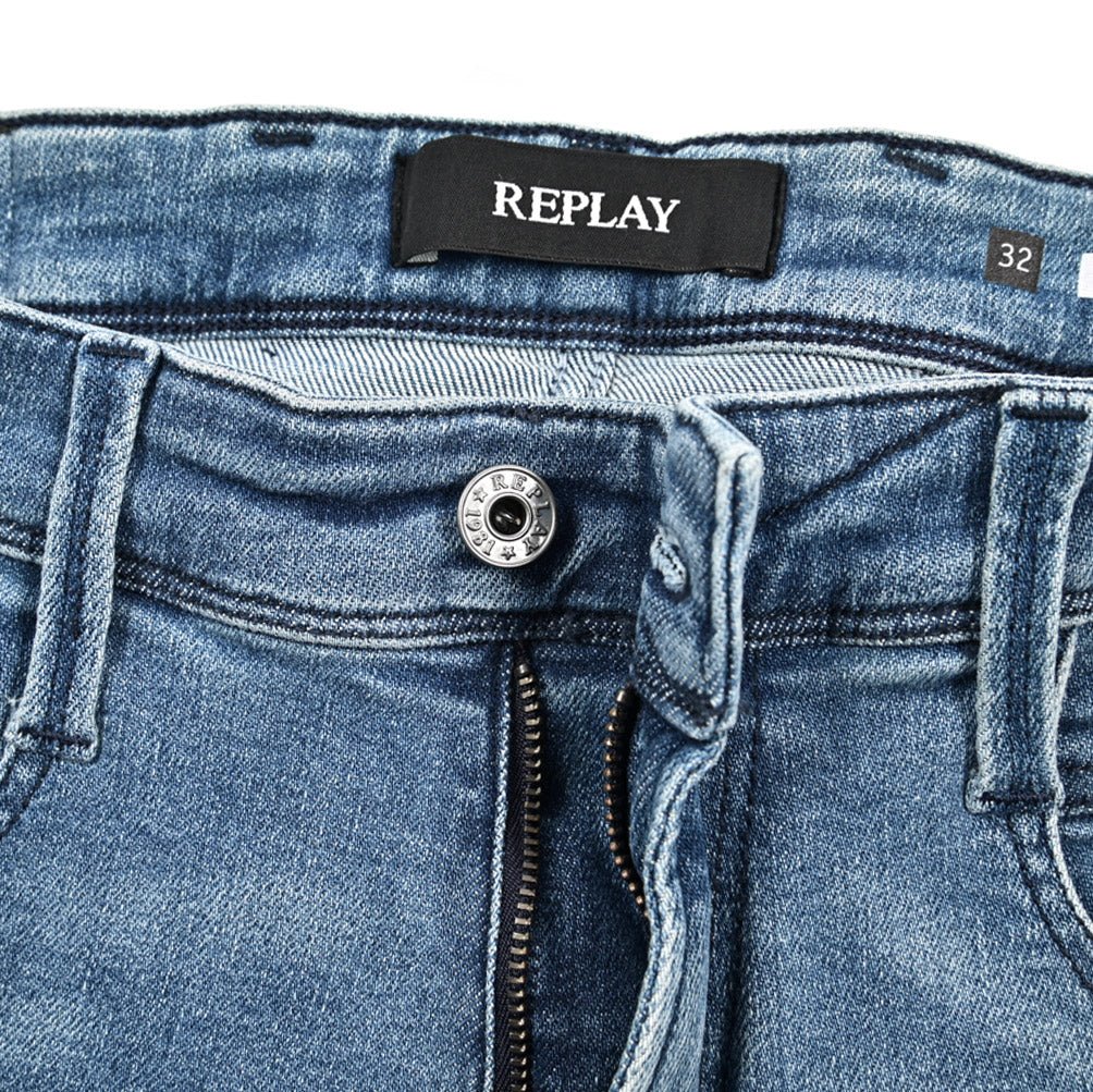 SALE｜REPLAY ANBASS ストレッチデニム スリムフィットジーンズ / M914｜429242-W31-L34｜GUARDAROBA MILANO OFFICIAL STORE